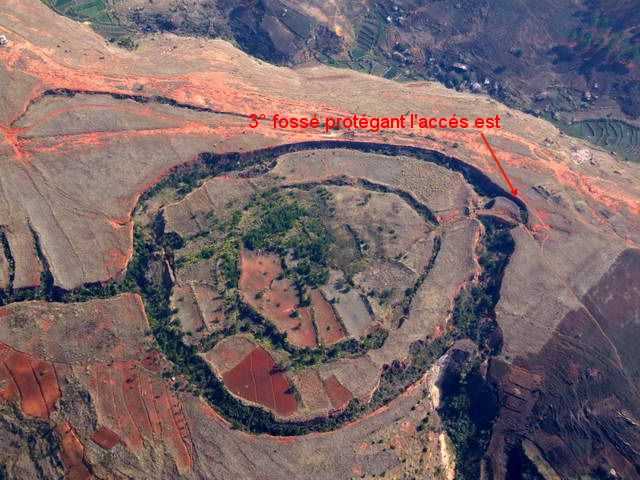vue aérienne Andriambola itasy