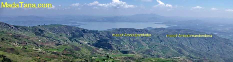 les massifs Ampizarambalo, Ambatomandondona 