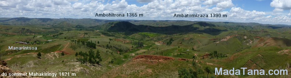 massif Ambohitrona , Ambatomizaza