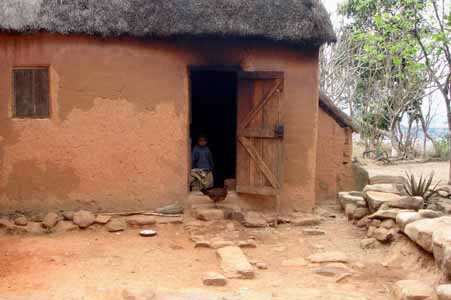 amboatany,maison traditionnelle