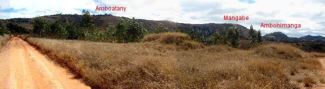 Massif du Mangabe village de Amboatany et Ambohimanga