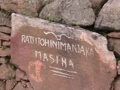 Ratsitohinina femme de Ralambo