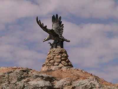 l' aigle oiseau puissant symbole du pouvoir royal