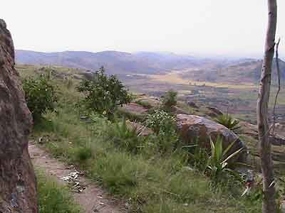 1519 m la plus élevée des collines sacrées