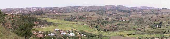 vue panoramique de Ambohimalaza