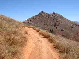 massif d'Ambohitrondrana les 2 crêtes suivantes nord