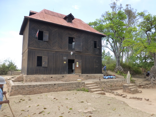 le palais de bois que Radama II 1861-1863