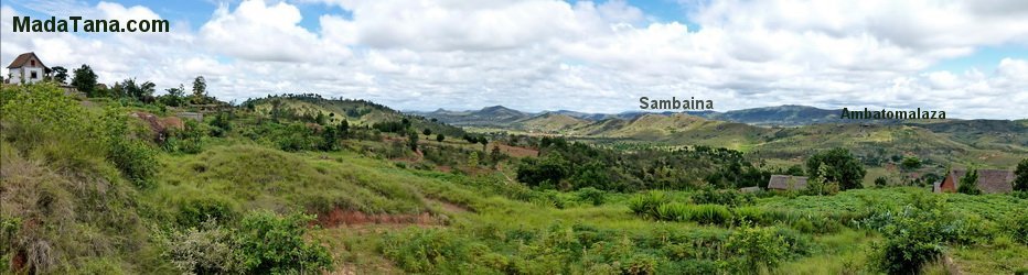 les massifs Sambaina et Ambatomalaza