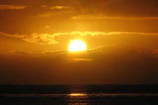 coucher de soleil sur Madagascar 