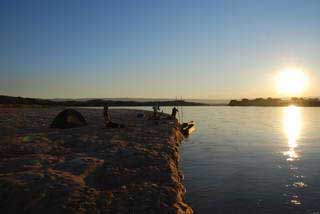 coucher de soleil sur Madagascar 