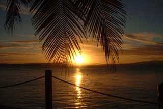 coucher de soleil sur Madagascar 