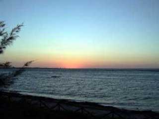 coucher de soleil sur Madagascar 
