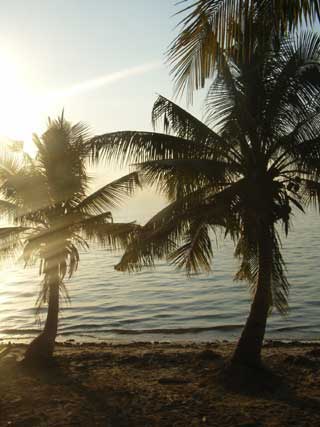 coucher de soleil sur Madagascar 