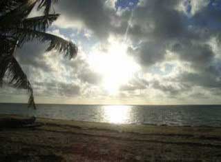 coucher de soleil sur Madagascar 