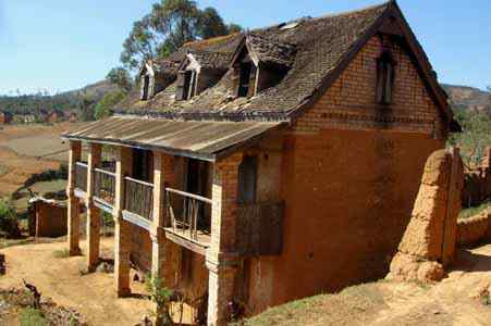 Ambatomanga maison typique des hauts plateaux