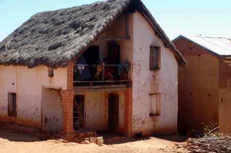 Ankosy, maison à balcons