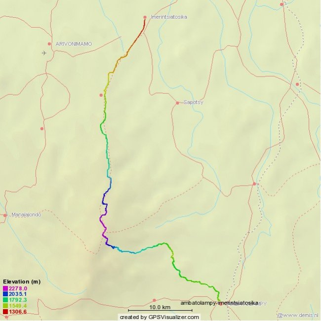 track ambatolampy imerintsiatosika