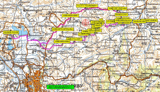 parcours Ambatomitokana