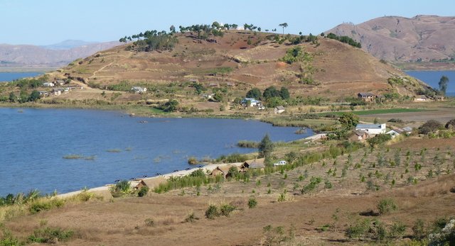 la Plage et la presqu'île Ilot vierge 