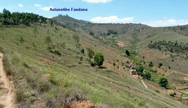 colline Antanetibe Fandana
