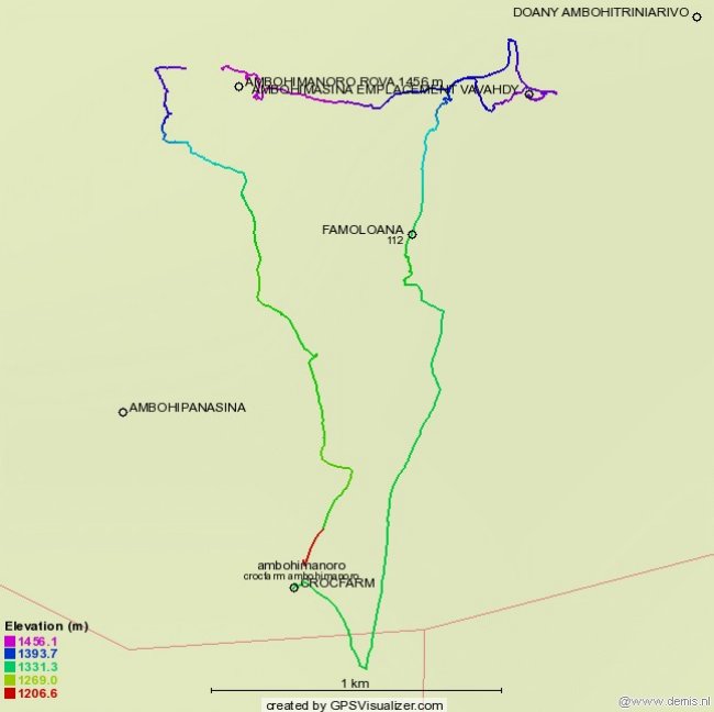 parcours Ambohimanoro