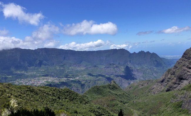 Cirque de Cilaos : village de Cilaos