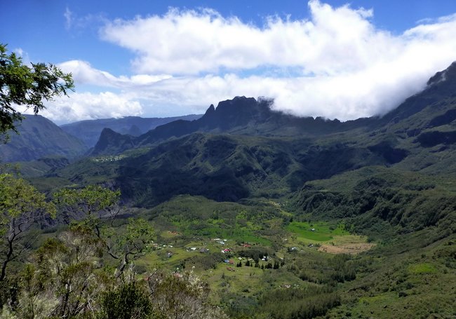 Cirque de Mafate : village de Marla