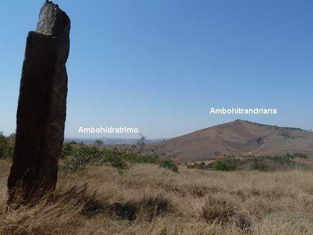 Pierres levées en face Ambohitrandriana 1447 m