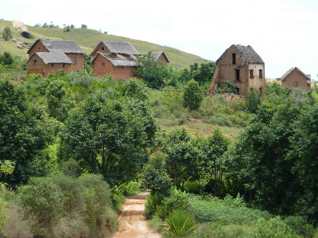 maisons en ruine