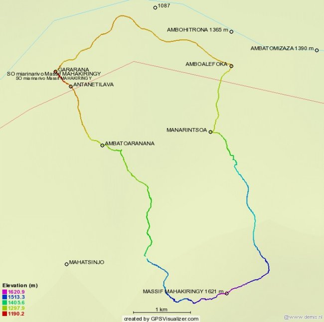 trace parcours mahakiringy